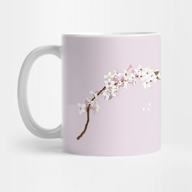 Sakura flower by Slownessi